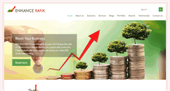 Desktop Screenshot of enhancerank.com